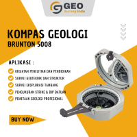 Brunton 5008 Geological Transit Compass Original Made in USA