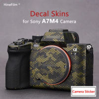 for Sony A7 II III IV SIII Camera Premium Decal Skin for ZVE10 A7III A7SIII A7IV Camera Anti-scratch Cover Film Sticker
