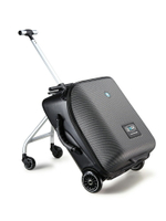 瑞士懶人卡通行李箱兒童拉桿可坐騎溜遛娃推車男女寶寶登機旅行箱