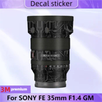 For SONY FE 35mm F1.4 GM Lens Sticker Protective Skin Decal Vinyl Wrap Film Anti-Scratch Protector Coat SEL35F1.4GM 1.4/35