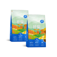 【Hyperr 超躍】雞肉牛肉2kg *8 狗狗 無穀飼料+凍乾(狗飼料/狗糧/高肉量/補充能量)