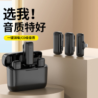 {公司貨 最低價}小楊哥推薦無線領夾式麥克風一拖二抖音直播抖音錄音K歌收音降噪