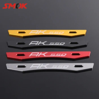 SMOK Motorcycle Scooter CNC Aluminum Alloy Registration License Number Plate Holder Mount For KYMCO AK550 AK 550 2017 2018