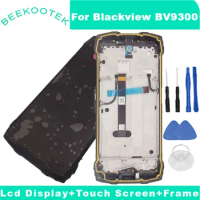 New Original Blackview BV9300 Lcd Display+Touch Screen Digitizer Assembly With Frame Accessories For Blackview BV9300 Cellphone