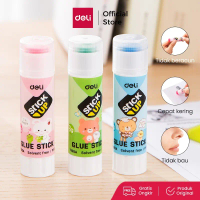 Deli Lem Stick Super Kuat PVP, Cepat Kering, Tidak Beracun, Dapat Dicuci E7165A