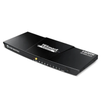 TESmart Wholesale HDMI KVM Switch Support HDTV 4K 4 Port for television 4k smart tv 4K@60Hz