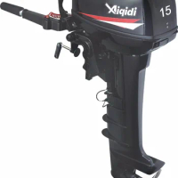 Wholesale/Retails Anqidi 2 Stroke 15 HP Water Cooled Marine Engine Outboard/Outboard Motors/Rubber Boat Power