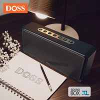 DOSS Bluetooth Speaker, SoundBox XL, BT 5.0, Powerful 32W Stereo Bass Subwoofer Sound Box, TWS,Portable Home Wireless Speakers