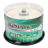 RiStone 日本版 藍光 6X BD-R 25GB 桶裝 (150片)