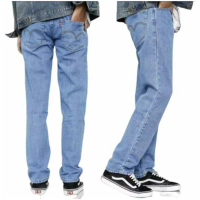 Celana Jeans Standar Reguler Pria Gombrang Non Strech
