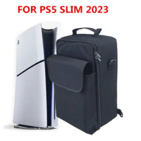for PS5 slim Travel Carrying Case Storage Bag Handbag Shoulder Bag Backpack for Playstation 5 slim Game Console Accessories