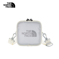 【The North Face 官方旗艦】北面男女款白色品牌LOGO休閒單肩包｜3VWSXOC