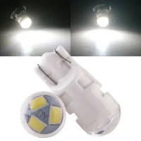 300pcs Auto led t10 bulb 3 smd 2835 T10 Ceramic LED Car Turn Signal Lamp License Plate Light Reading Light Car Light Assembly