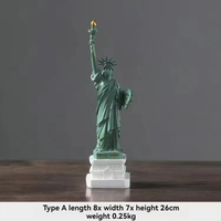 Statue of Liberty Creative Statue Home Decoration Crafts Model Decoration Decoration Living Room Off