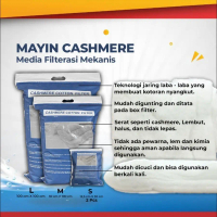 FILTERASI KOLAM Cotton Filter Mekanis Kapas Busa Aquarium Kolam Ikan