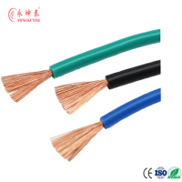 Wires Stranded Copper Core Cable for Wiring 450/750V PVC Annealed Electrical Wire Speaker Power Led Wire 12 14 16 18 19 awg