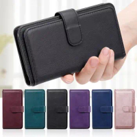 Leather Wallet 10 card Magnetic Flip Shockproof Case For Xiaomi 12T Pro 12lite 11T poco m3 Redmi A1 10C note11 4G note10 5G