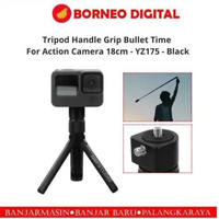 Tripod Handle Grip Bullet Time For Action Camera 18cm - YZ175 - Black