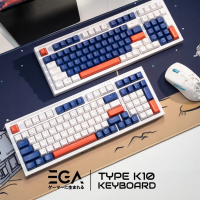 จัดส่งถึงบ้าน EGA คีย์บอร์ดไฟ RGB TYPE K10 Membrane Switch เสียงเบา ปุ่มนุ่ม แป้นไทย/อังกฤษ