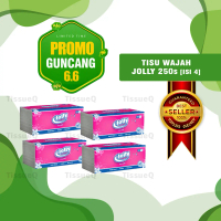 [isi 4] Jolly Tissue Facial 250 sheet 4pcs Murah Tisu