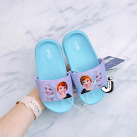 【Disney 迪士尼】冰雪奇緣2-藍FNKS37006(兒童鞋 中童鞋 EVA拖鞋)