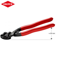 KNIPEX 71 21 200 Compact Bolt Cutter 8 Inches 20° Angled Head Elbow Cutting Pliers