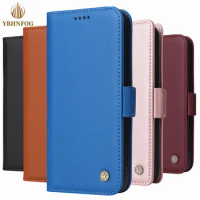 Leather Wallet Case For iPhone 15 14 Plus 13 12 Mini 11 Pro Max X XS XR 6 6S 7 8 Plus SE 2022 Holder Stand Flip Phone Book Cover