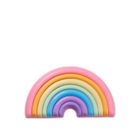 ตัวติดรองเท้า JIBBITZ  PUFFY RAINBOW POOL FLOAT