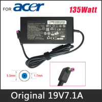Original 135W Adaptor for ACER LITEON ADP-135KB T Nitro 5 19V 7.1A Slim Laptop Charger Ac Power Adapter Notebook Power Supply