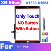 Touch For iPad 6 6th Gen 2018 A1893 A1954 Touch Screen Digitizer Glass Replacement Touch Screen 100% Tested
