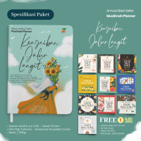 buku  keajaiban jalur langit daily muslimah planner 2024 2025 2026 self improvement / the power of j