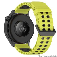 STRAP BAND TALI JAM OCEAN DUAL TONE Compatible Untuk SUUNTO 9 Baro 7 SPARTAN SPORT wrist D5 24mm LIM