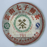 【盛嘉源】南嶠 2007 雲南七子餅茶751(普洱茶 生茶 357g)