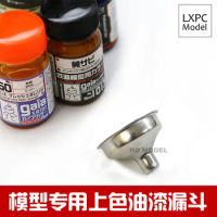 Model painting Washing solvent Thinner Paint dispensing Corrosion resistant stainless steel metal funnel