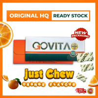 Govita Original HQ | Perisa Oren - Just Chew dan Rasa Segar Lain Macam | Ready Stock 5 Sachets - Sna
