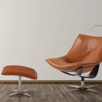 Nordic designer simple metal lazy Roachburg leisure chair living room computer chair boss chair