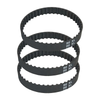 3pcs Planer Belts 90XL 914592 For BLACK DECKER DN75 DN750 KW750 SR600 Sr600 DN75