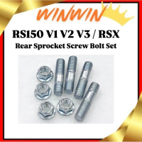 RS150 RS150R RS 150 R RS 150R V1 V2 V3 / RSX 150 RS-X 150 RSX150 RSX-150 Rear Sprocket Screw Bolt Nu