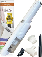 Mitea Lab【日本代購】手持吸塵器無線USB-C 車用吸塵器MyStick Neo  充電式 - 白色