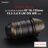 Fuji 18135 Lens Premium Decal Skin for FUJIFILM Fujinon XF 18-135 F3.5-5.6 R LM OIS WR Lens Protector Cover Film Wrap Sticker