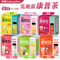 韓國 Danongwon 乳酸菌 康普茶 5g*20包/盒 附隨手瓶 【揪鮮級】