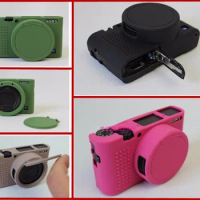 Camera Nice Soft Silicone Rubber Camera Protective Body Cover Case Skin Lens bag for Sony RX100 RX100II RX100III m3 M4 M5 M6