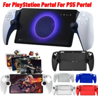 Silicone Case For Sony PlayStation Portal Transparent TPU Case Full Protection Case Screen Protector For PS5 Portal Skin