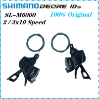 Shimano Deore M6000 2/3x10 Speed Front Shifter Lever SL-M6000 MTB Bicycle Shift Set Mountain Transmission Bike Parts Accesseries