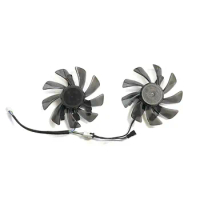 2 FAN New 4PIN T129215BU DC 12V 0.5A RTX 3070 GPU fan suitable for Sapphire HP OMEN PC RTX 3070 graphics card cooling