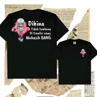 kaos onepiece squidward doflamingo dihina tidak tumbang cotton combed24s