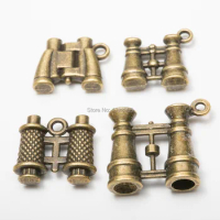 Charms for Jewelry Making DIY Telescope Charms 10pcs Antique Bronze Charms Vintage Charms Pendant Accessories Charm Retro Charms