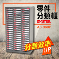 零件櫃 A6-360P (PS透明抽) 60格抽屜 零件櫃 效率櫃 置物櫃 五金材料櫃