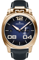 ANONIMO 吾名 Militare 青銅 義式軍風機械男腕錶(AM102004003A03)-43mm-藍面皮革【刷卡回饋 分期0利率】【APP下單22%點數回饋】
