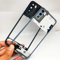 New Middle Frame For Motorola Moto G71 Middle Frame Side Button Housing Bezel Repair Parts